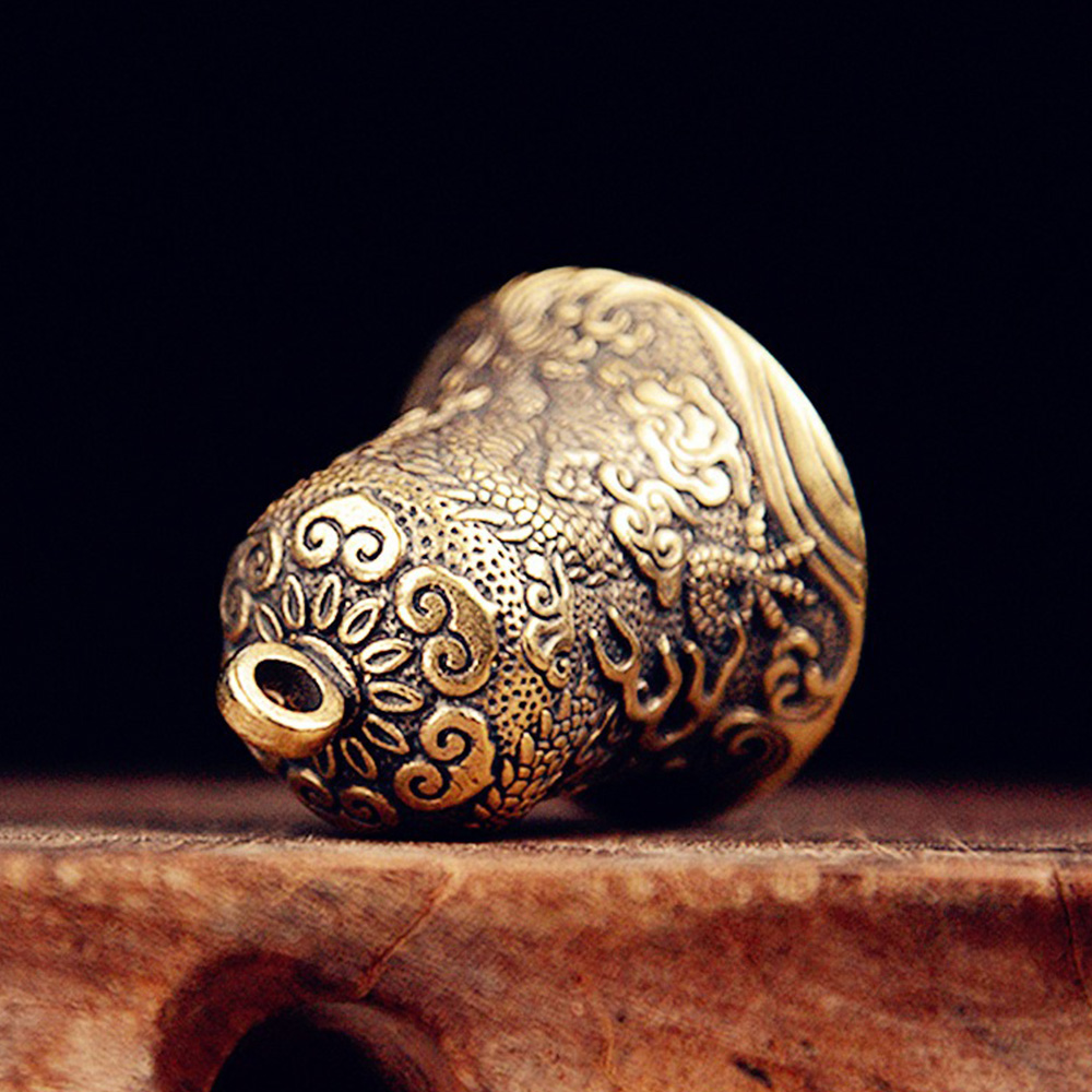 New Vintage Brass Bell Carved  - Vintage Collectible Bells 评论和价格