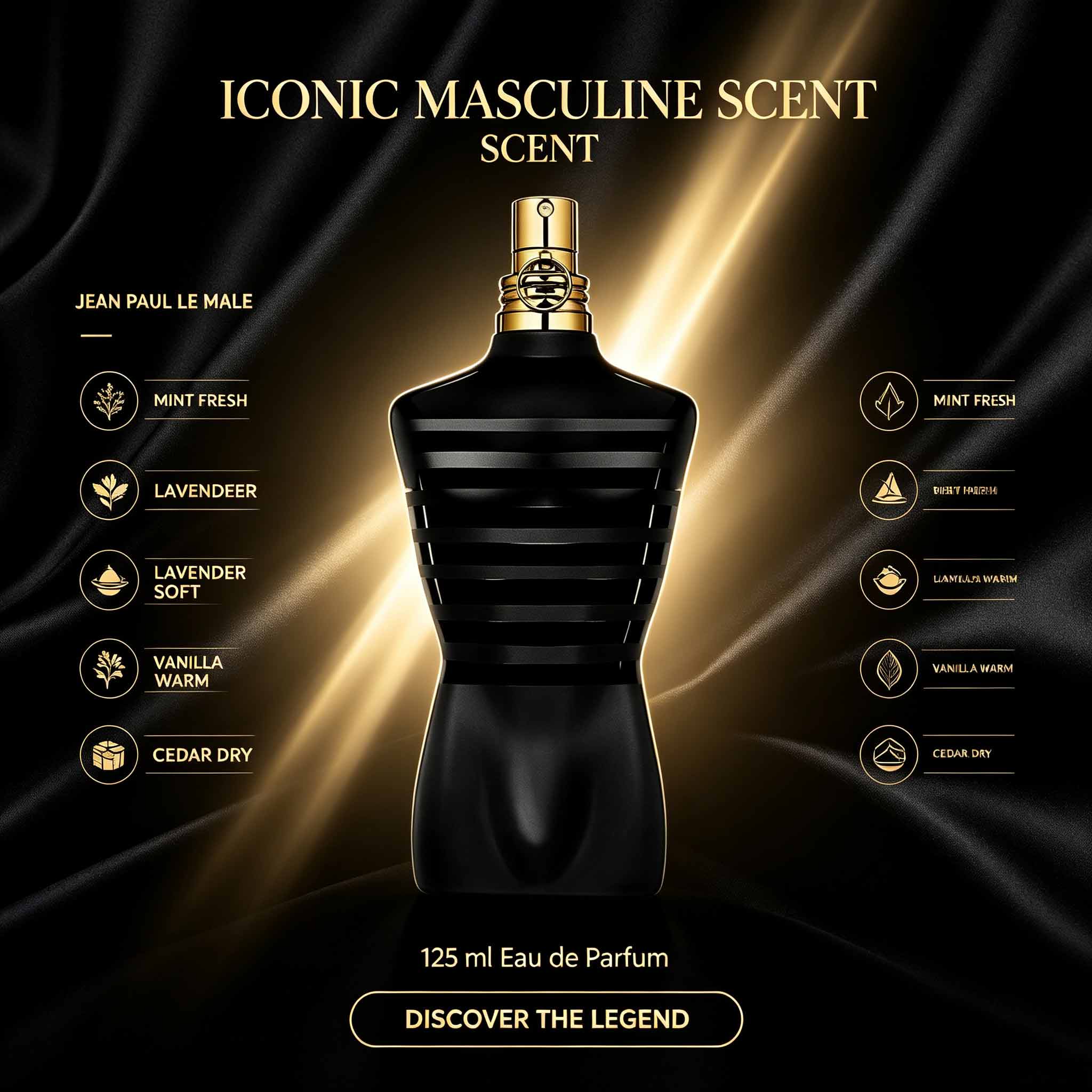 Jean Paul Le Male Men Perfume  - Vintage Collectible Bells 评论和价格