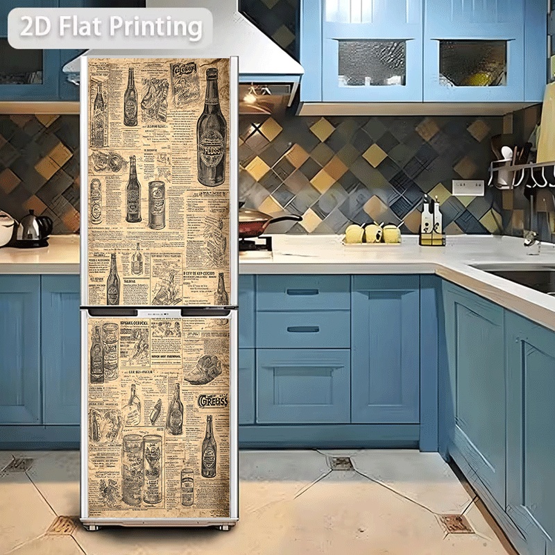 Refrigerator Sticker, Refriger - Collectible Vintage Newspapers 评论和价格