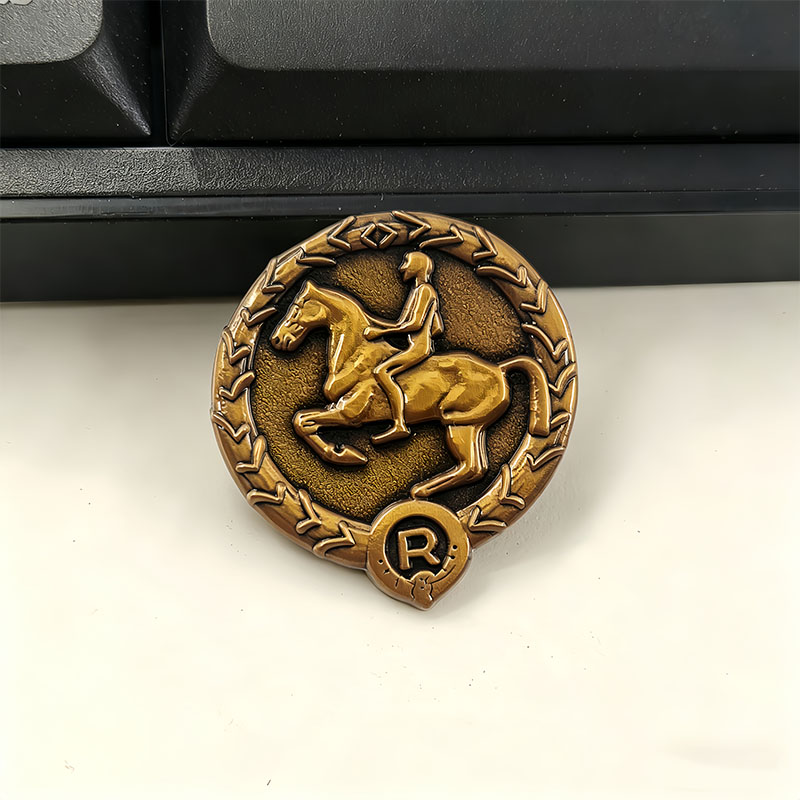 German Young Horseman Badge Ge - Vintage Collectible Pins 评论和价格