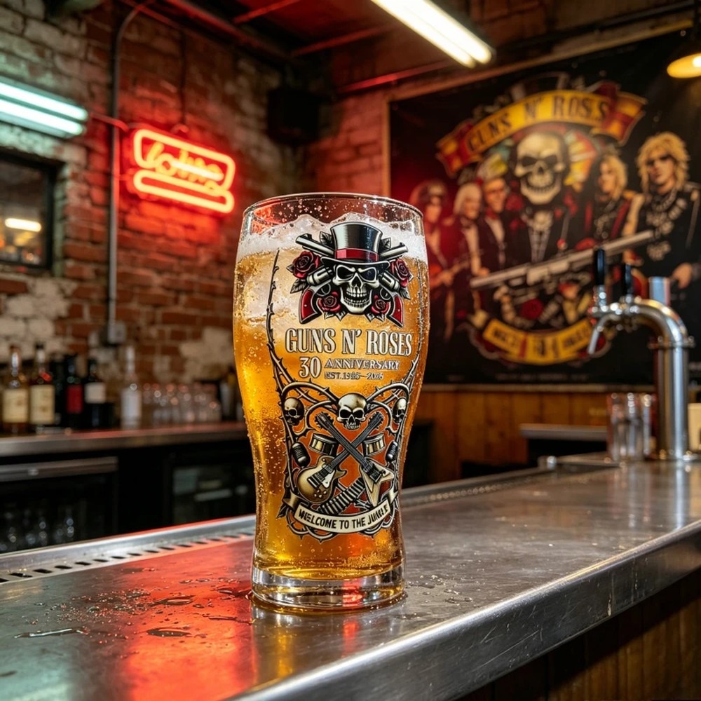 Guns N' Roses Memorial Beer Mu - Vintage Collectible Guns 评论和价格