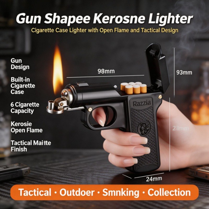 Vintage Pistol Shaped Lighter  - Vintage Collectible Guns 评论和价格