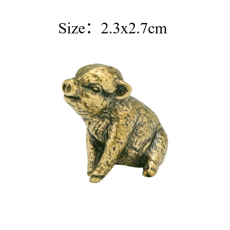 Retro Chinese Zodiac Pig Archa - Vintage Collectible Christmas Ornaments 评论和价格