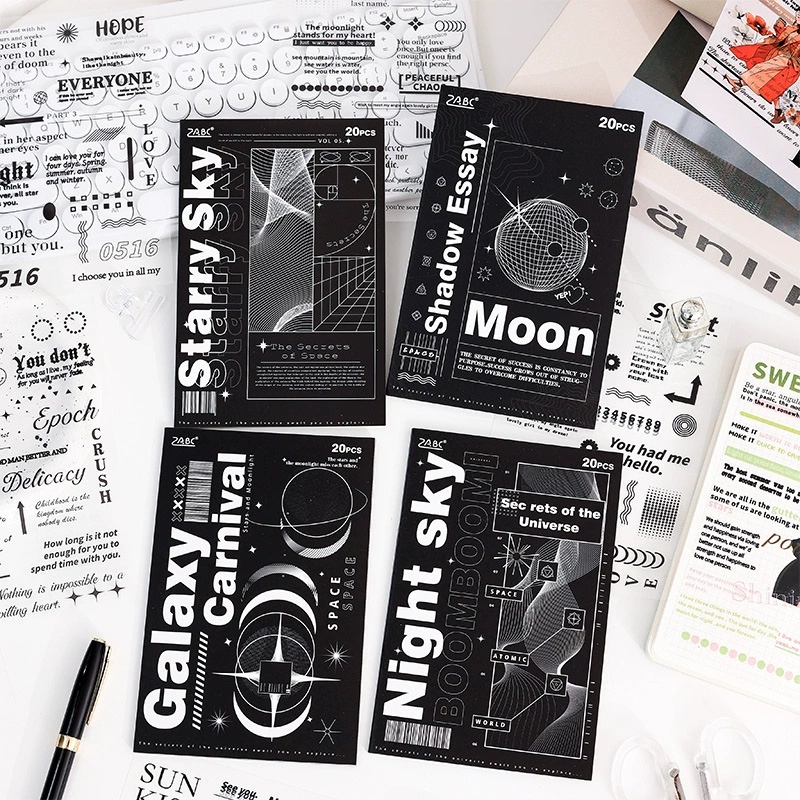 Vintage Text Sticker Book 20Pc - Vintage Collectible Books 评论和价格