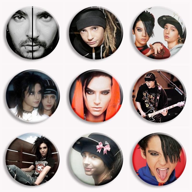 Rock Band Tokio Hotel Kaulitz  - Vintage Collectible Pins 评论和价格