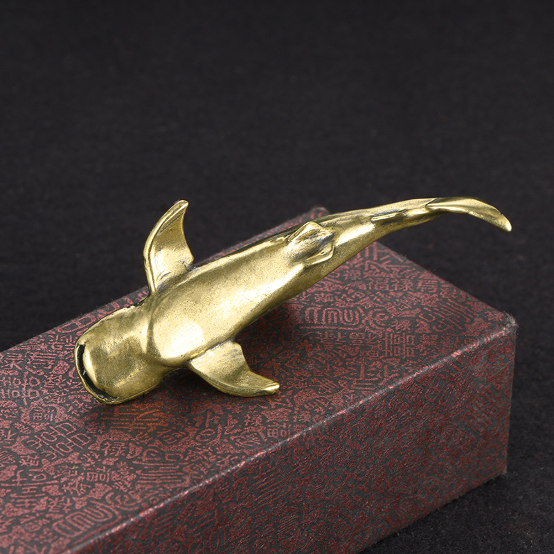 Vintage Brass Shark Figurine,  - Vintage Collectible Christmas Ornaments 评论和价格