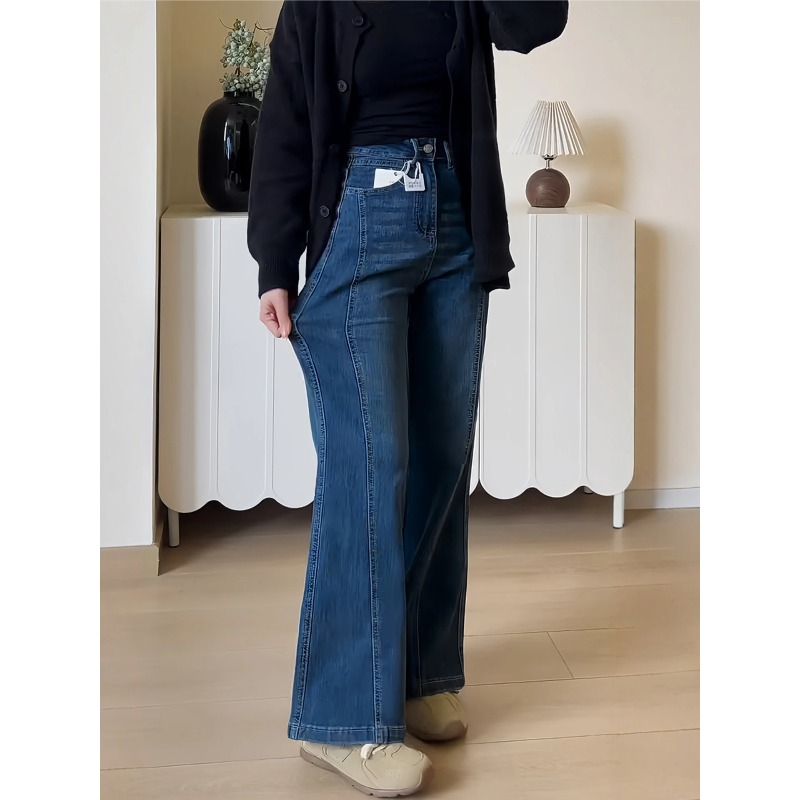 Autumn Elastic Bell Bot Jeans  - Vintage Collectible Bells 评论和价格