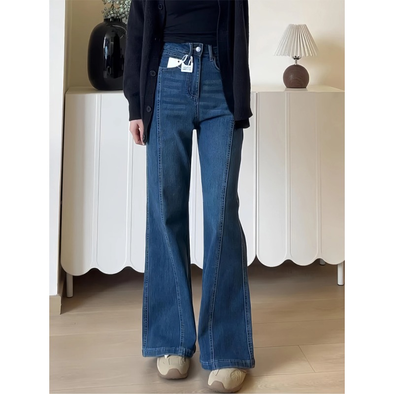 Autumn Elastic Bell Bot Jeans  - Vintage Collectible Bells 评论和价格