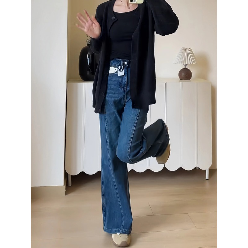 Autumn Elastic Bell Bot Jeans  - Vintage Collectible Bells 评论和价格